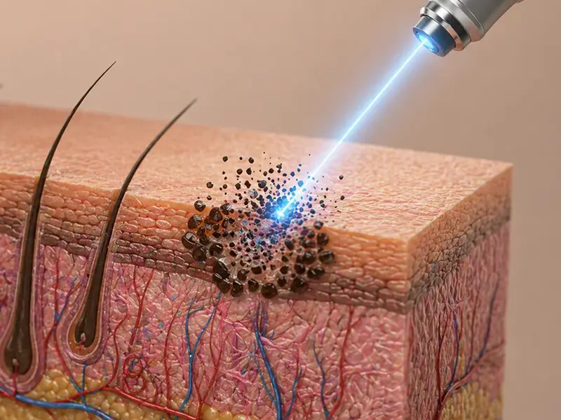 Pigment Targeting - Toning Laser